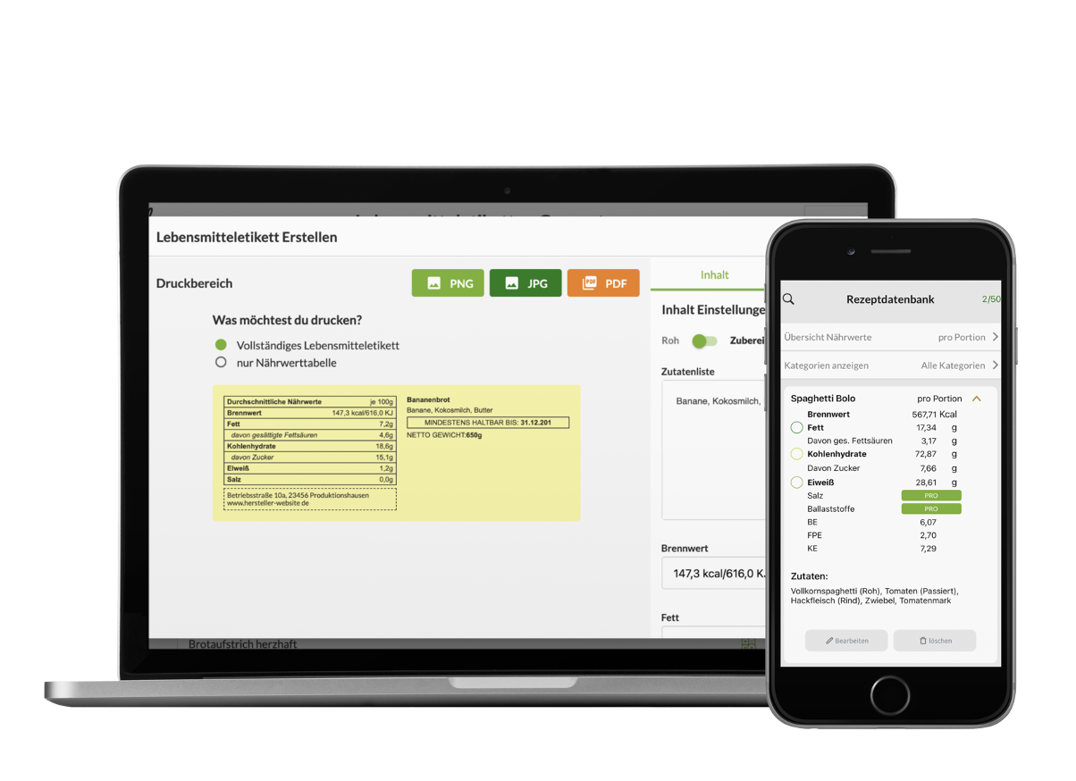 KE Rechner für web & App Ke Berechnen Online & in der app