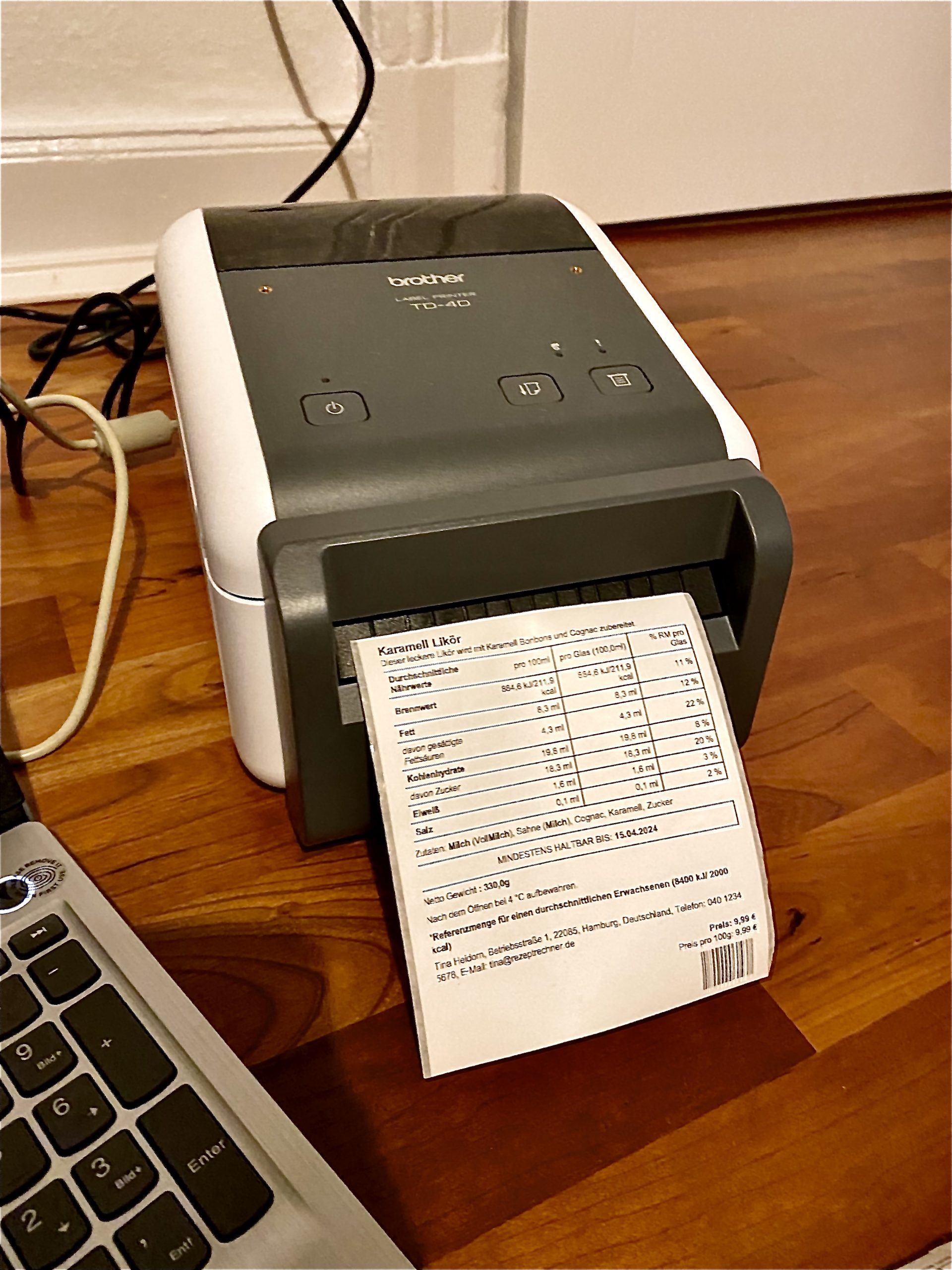 Flaschenetiketten Drucker Flaschen Etikettendrucker